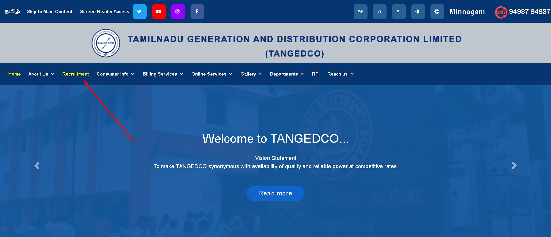 tangedco recruitment option 