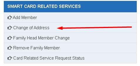 tnpds change of address