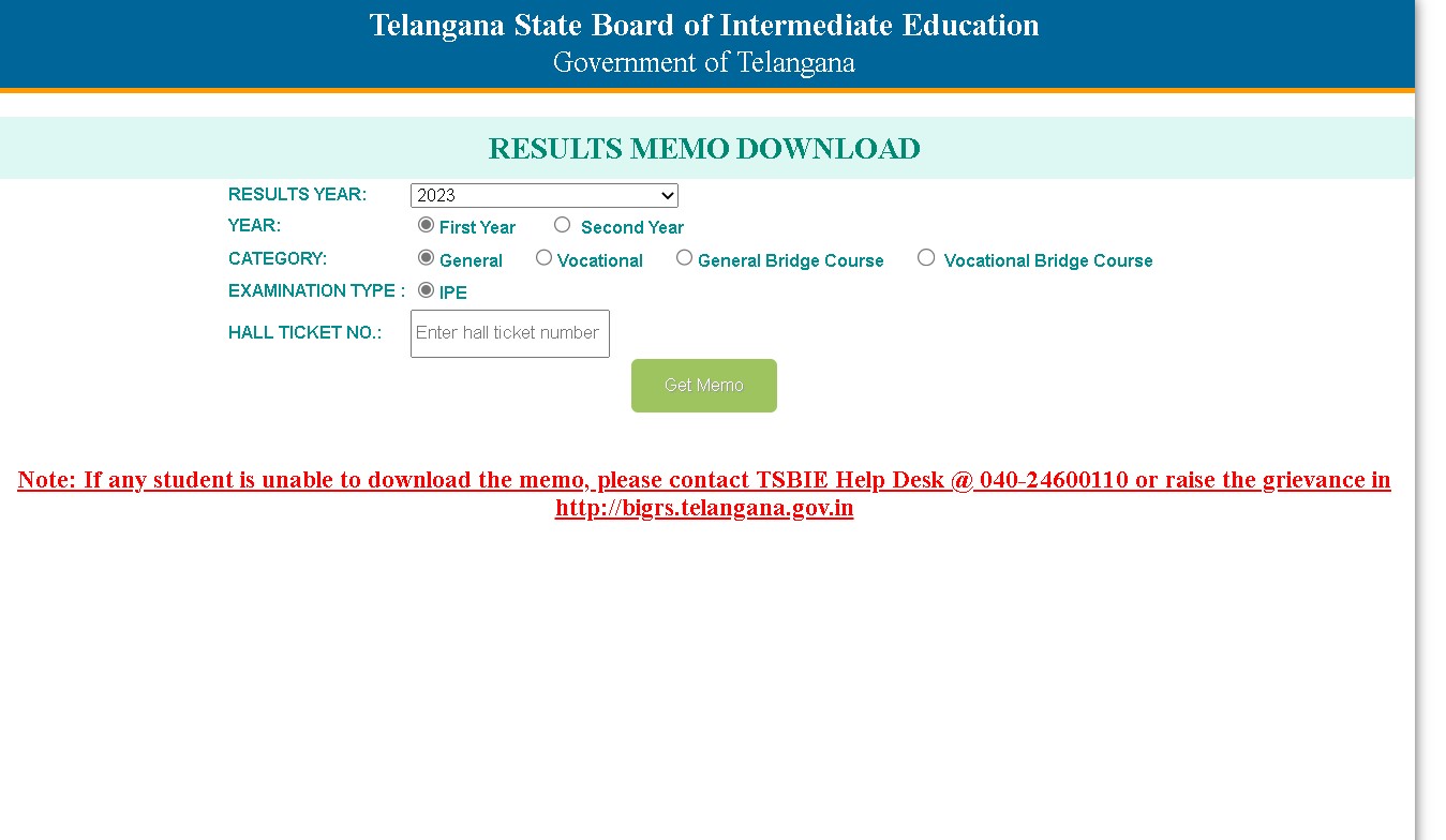 tsbie result