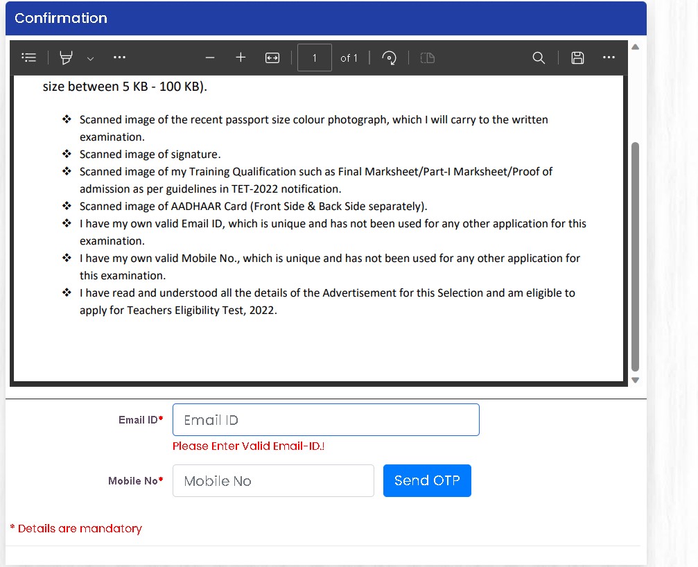 wbbpe tet application form 