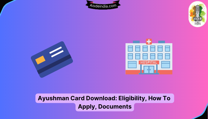 Ayushman Card Download