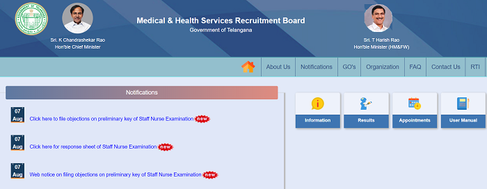 MHSRB Telangana Merit List