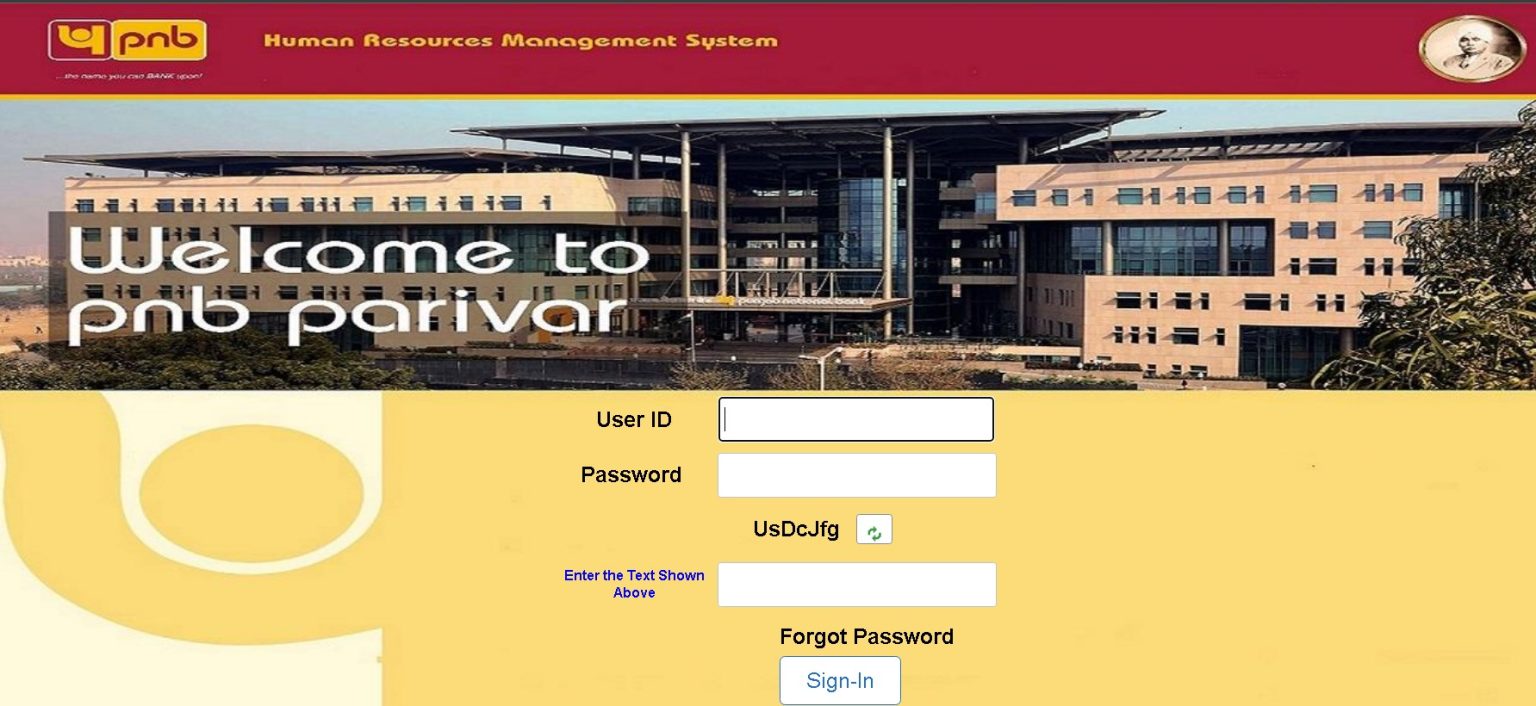 PNB Parivar HRMS 2.0 Portal 2023 - Staff Login, Salary Slip