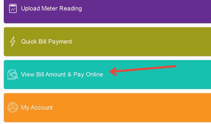 View Bill Amount and pay online option tata power