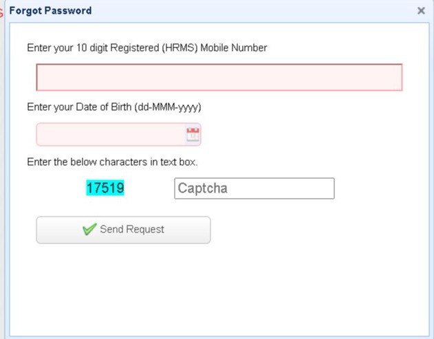 Forgot password tab odisha