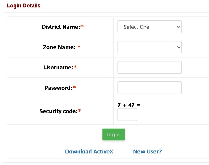 bihar bhumi login page 