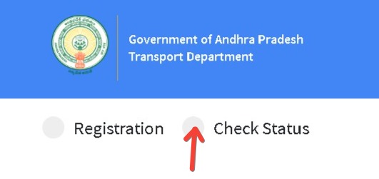 Check Status Option APRTA citizen