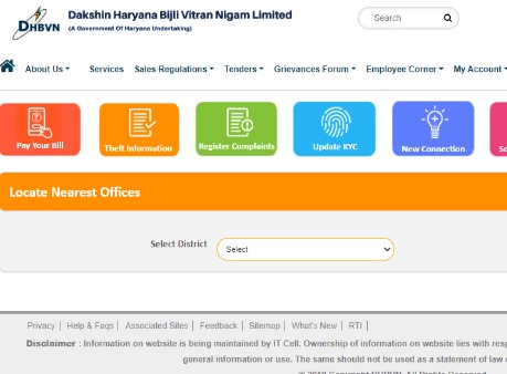 dhbvn locate nearest offices