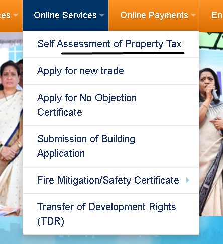 ghmc online services website 