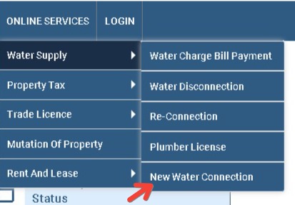 New Water Connection option nnaligarh