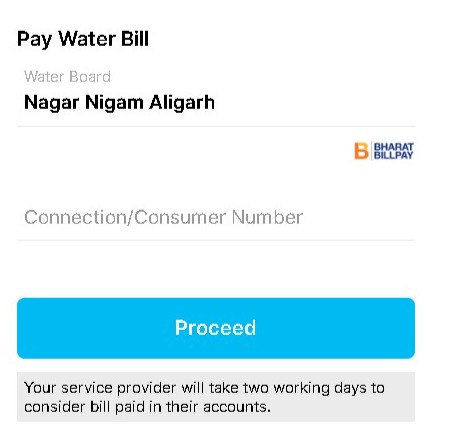 Paytm Water Bill Aligarh Municipal Corporation