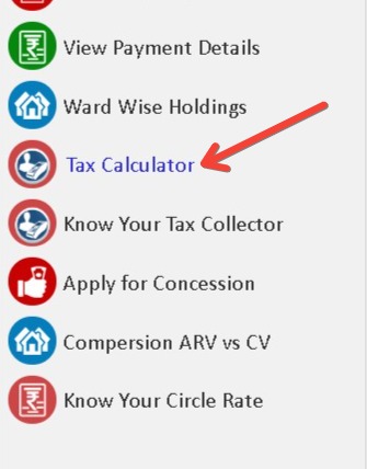 Tax Calculator option suda jharkhand