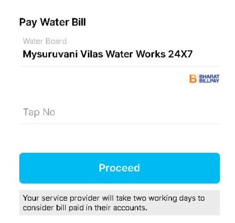 paytm mysore water bill