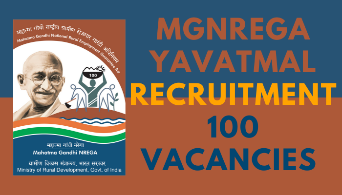 MGNREGA Yavatmal Recruitment 2023