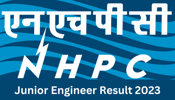 NHPC Junior Engineer Result 2023