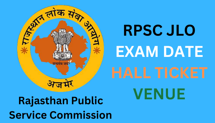 RPSC JLO Exam Date