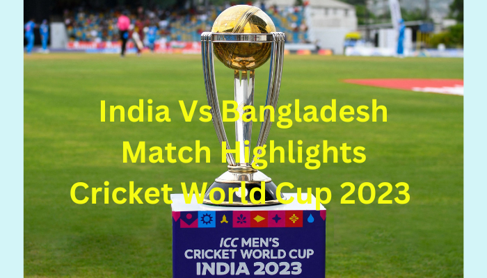 India Vs Bangladesh Highlights